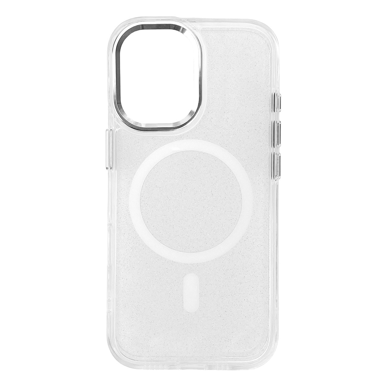 Glitteretui med MagSafe til Samsung Galaxy S25 Edge - Hvid