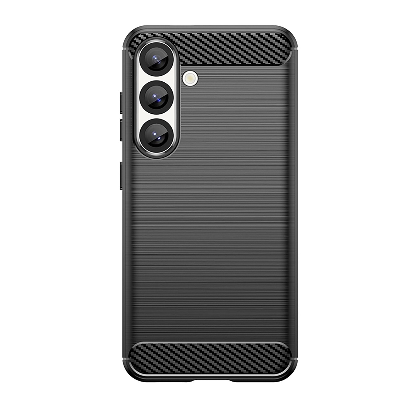 Carbon-etui til Samsung Galaxy S25 Edge - Sort