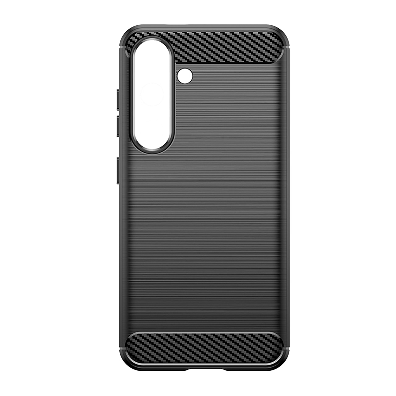 Carbon-etui til Samsung Galaxy S25 Edge - Sort