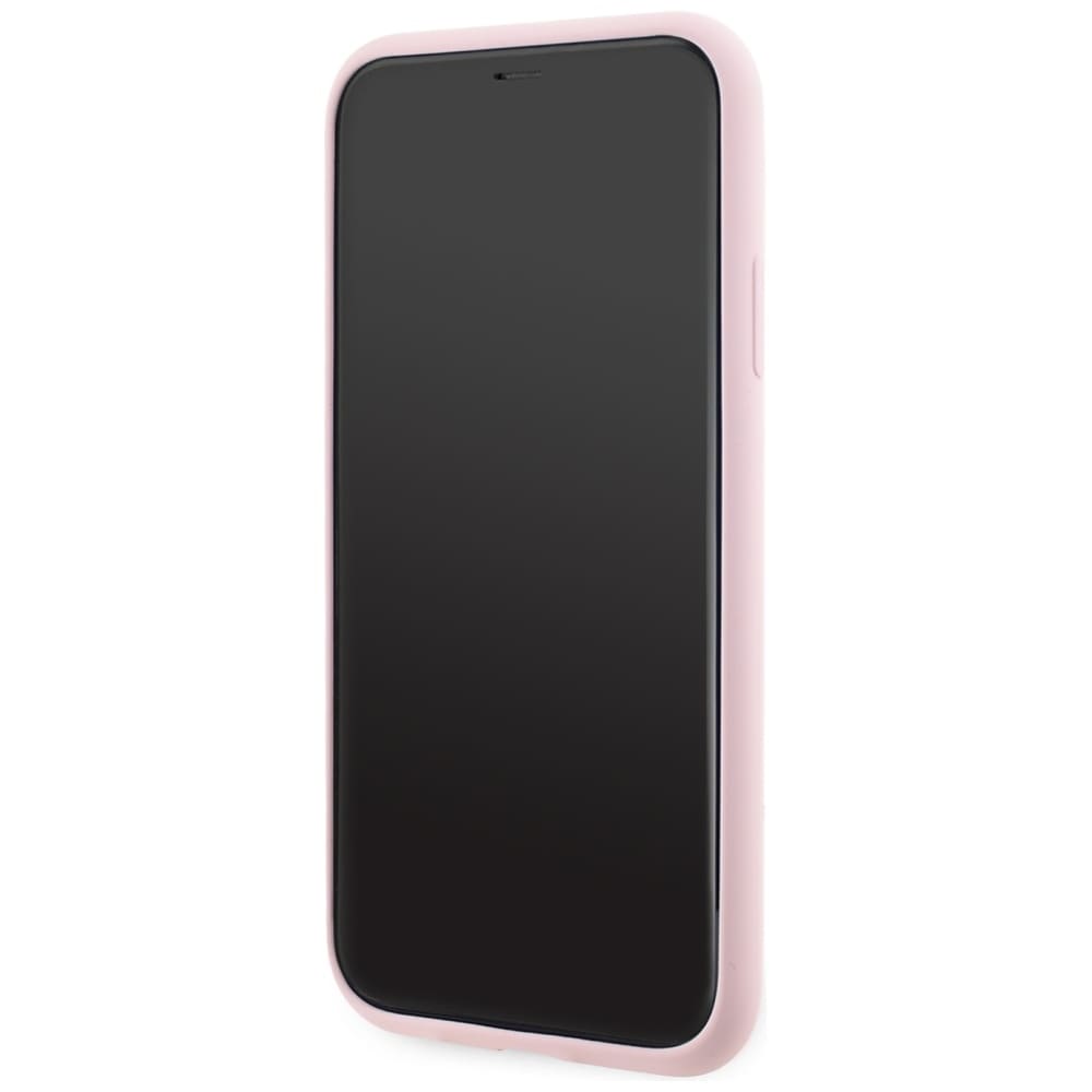 Karl Lagerfeld Silikon Karl&Choupette MagSafe iPhone 11 Fodral - Rosa