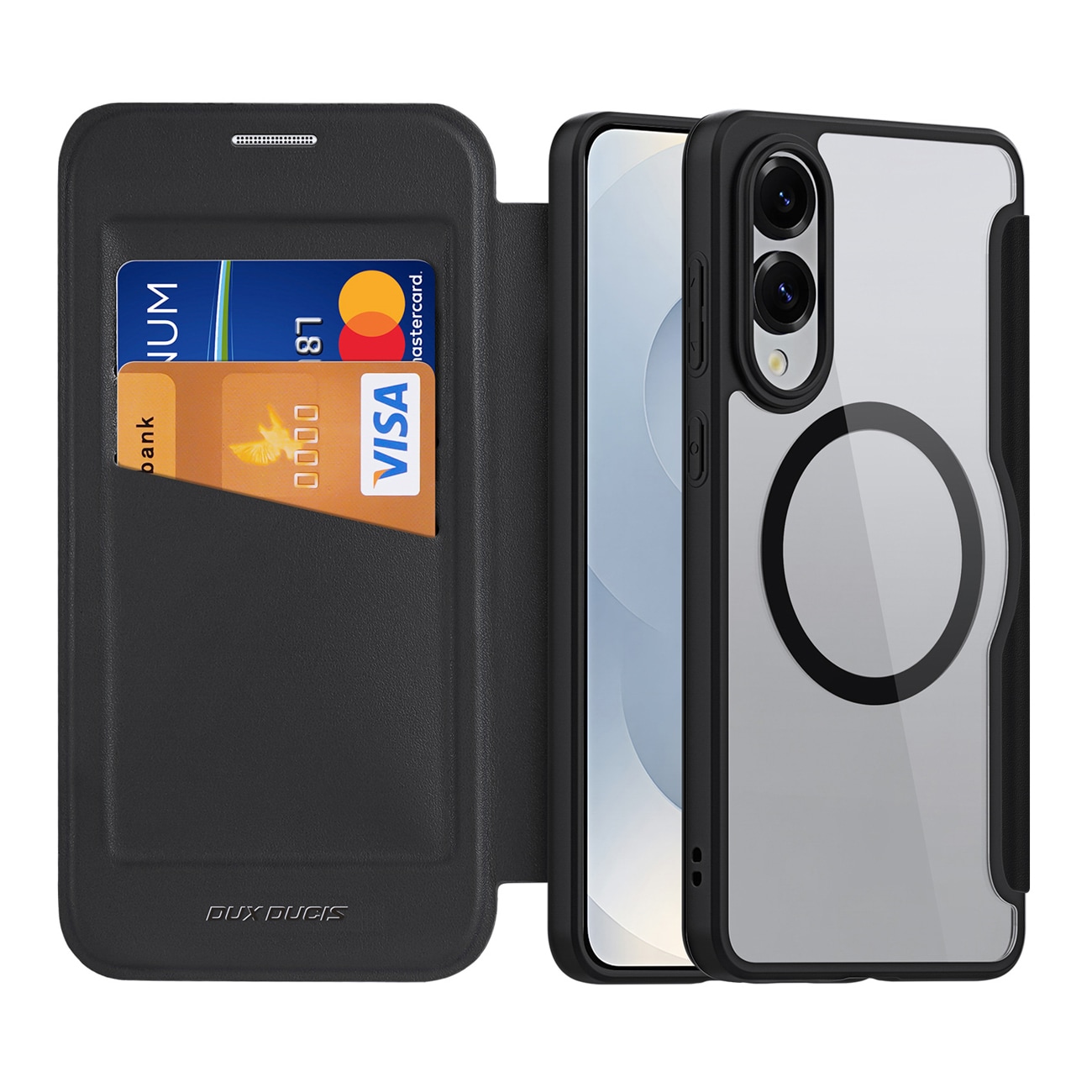 Dux Ducis Skin X Pro-etui med MagSafe til Samsung Galaxy S25 Edge - sort