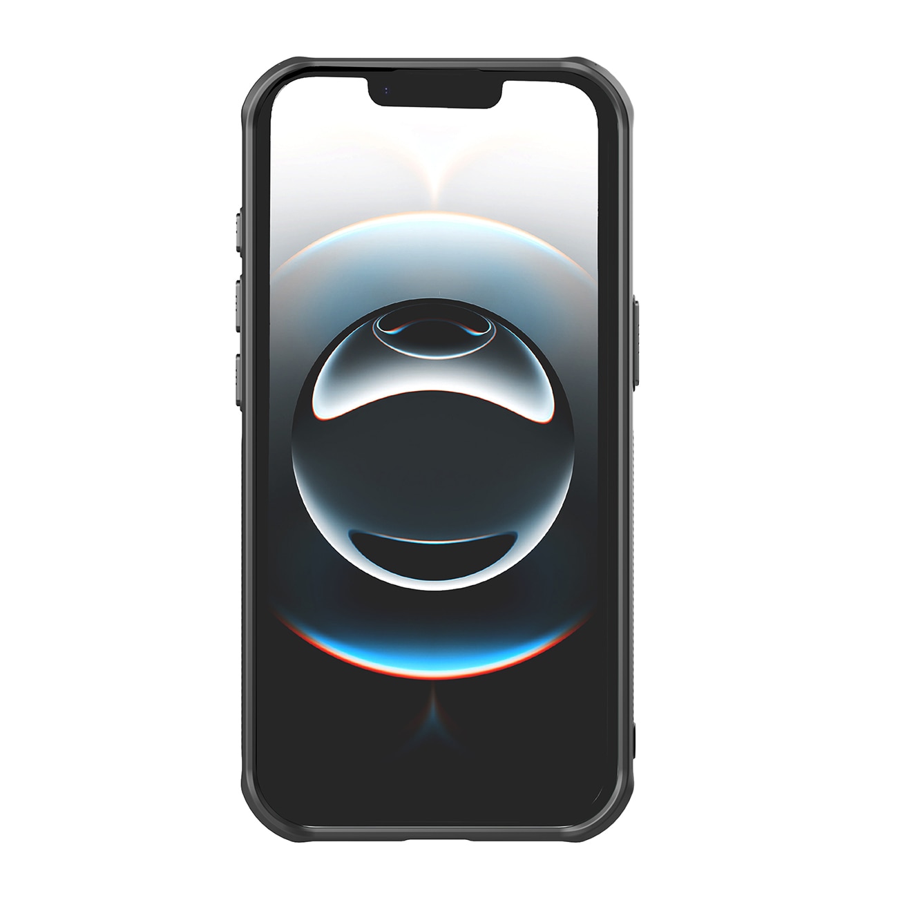 Nillkin Iceblade Prop Case med objektivdæksel og stativ til iPhone 16e - Sort