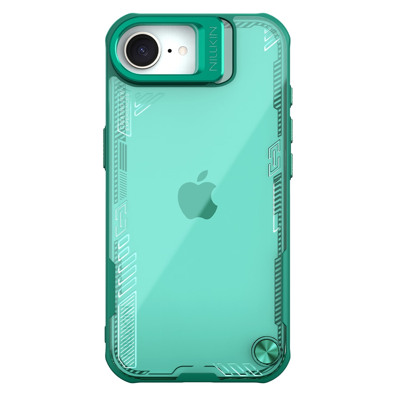 Nillkin Iceblade Prop Case med stativ til iPhone 16e - Grøn