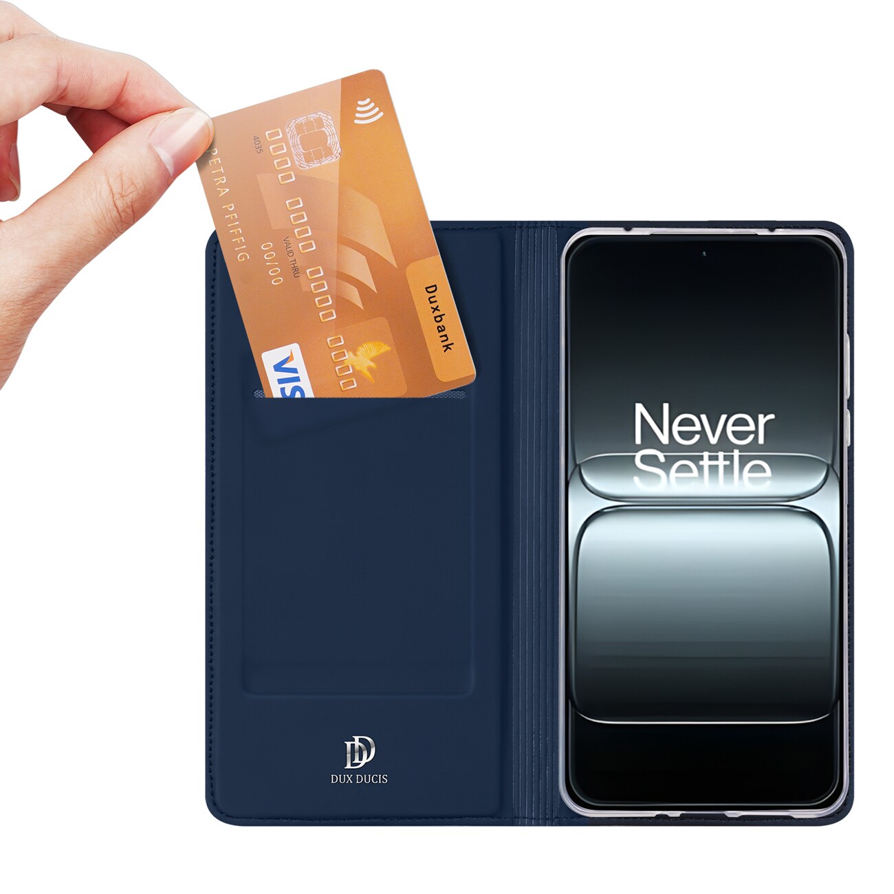 Dux Ducis Skin Pro Flip Case til OnePlus 13T - Blå