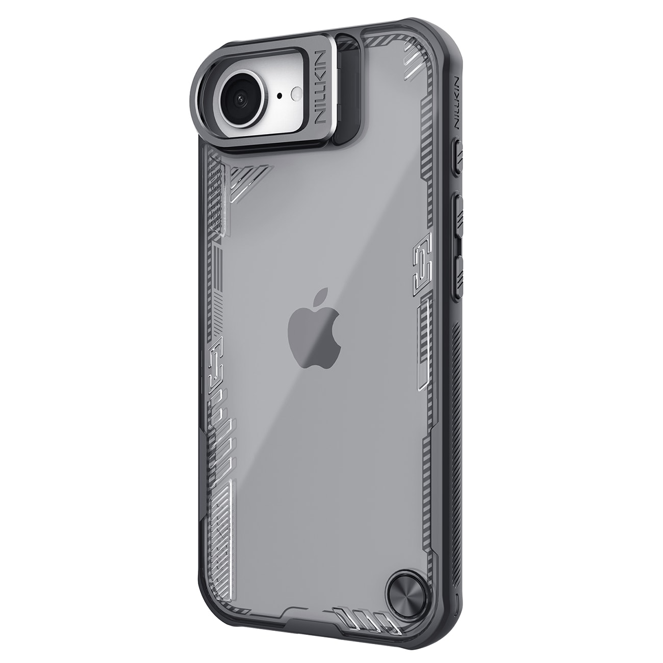 Nillkin Iceblade Prop Case med stativ til iPhone 16e - Sort