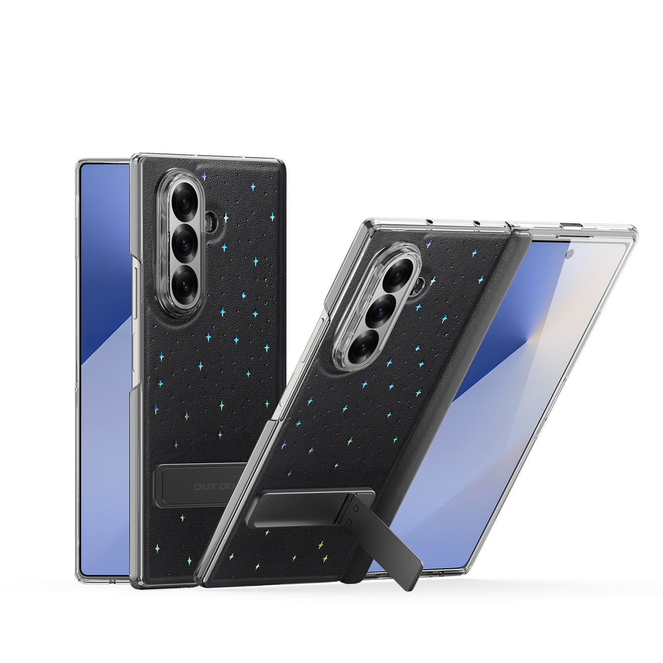 Dux Ducis Stex-fodral för Samsung Galaxy Z Fold7 - Svart
