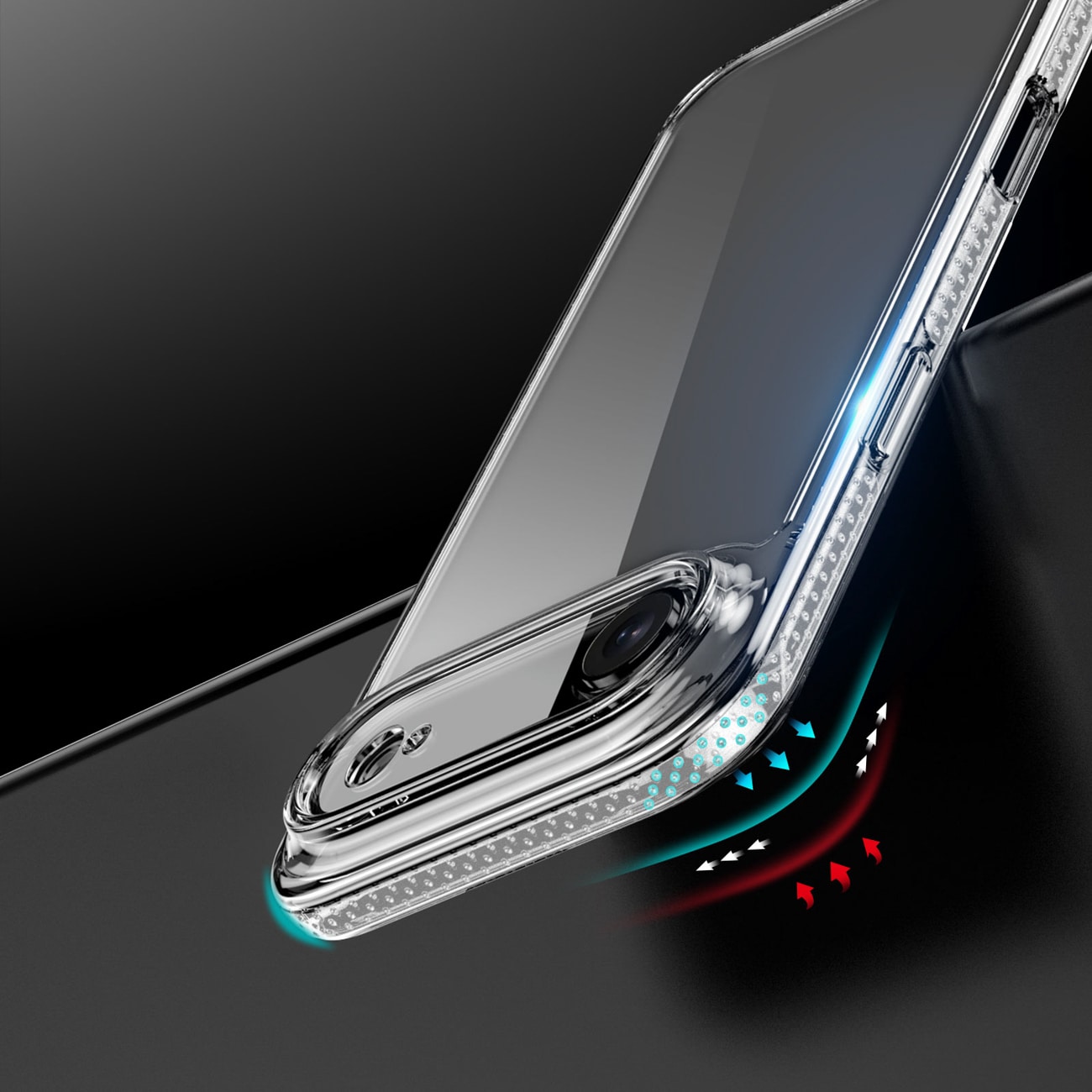 Dux Ducis Clin-etui til iPhone 17 Air - gennemsigtigt