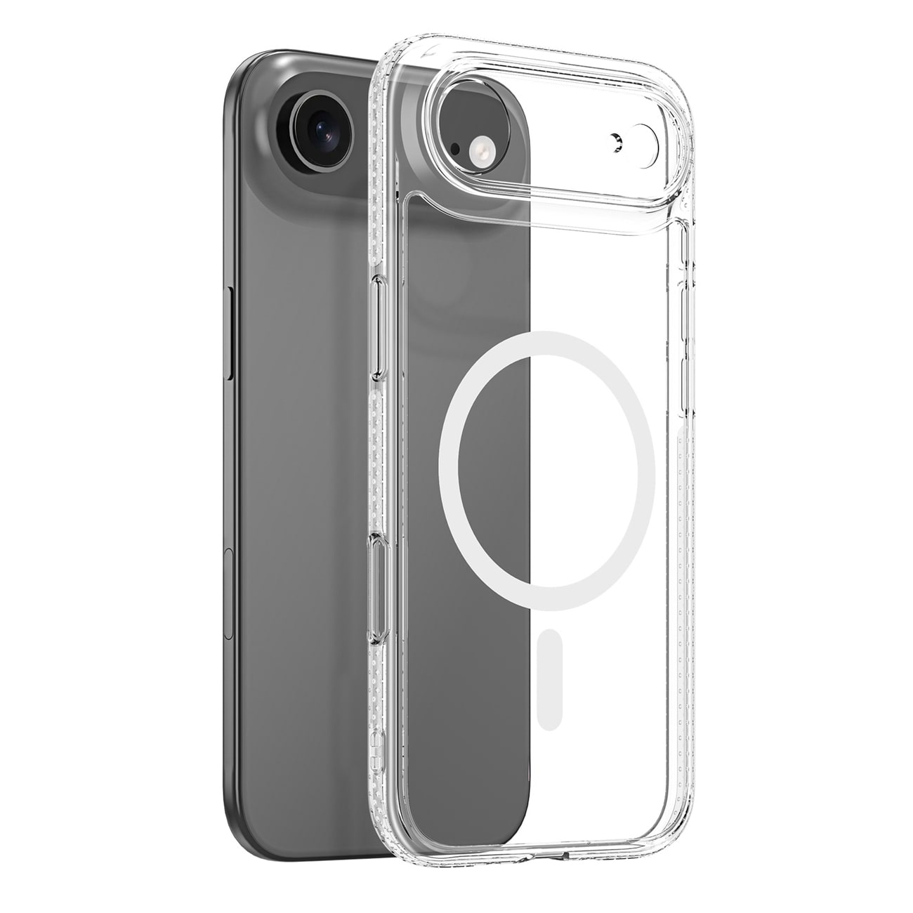 Dux Ducis Clin Mag Case för iPhone 17 Air Kompatibel med MagSafe - Transparent
