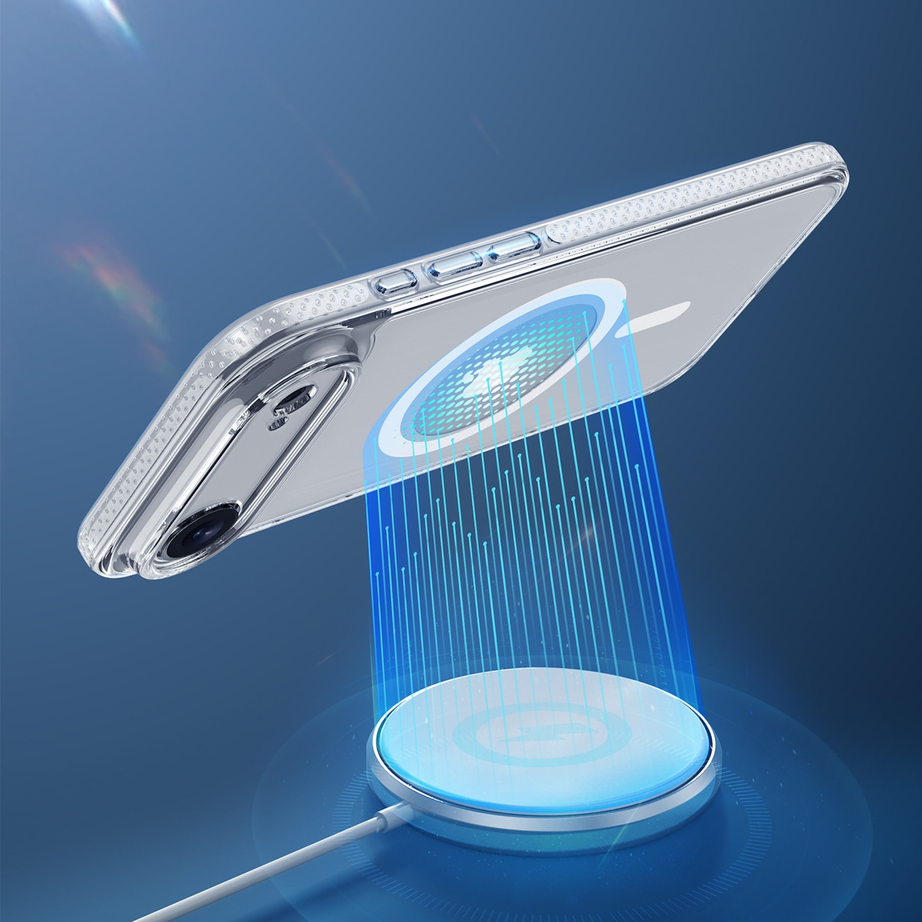 Dux Ducis Clin Mag Case til iPhone 17 Air Kompatibel med MagSafe - Gennemsigtig