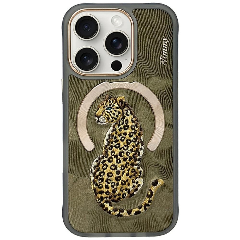 Nimmy Magnetic Fantasy Animal MagSafe-fodral för iPhone 16 Pro Max - Guld