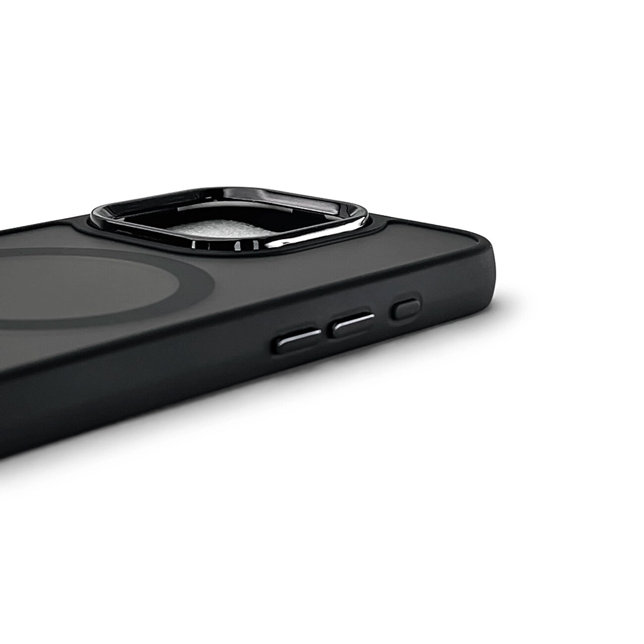 Modefodral kompatibelt med MagSafe för iPhone 17 Pro Max - svart
