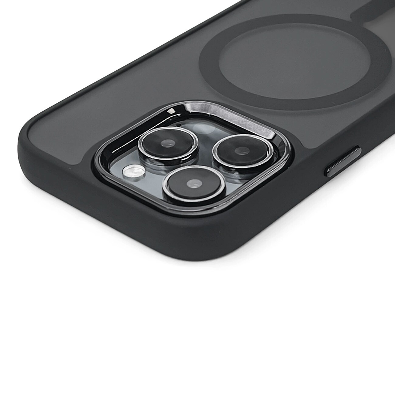 Modefodral kompatibelt med MagSafe för iPhone 17 Pro Max - svart