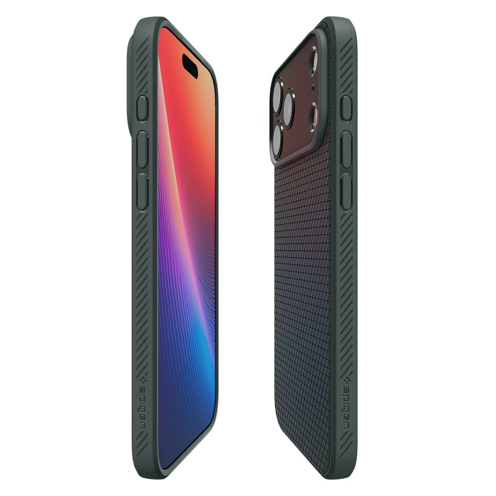 Spigen Liquid Air-taske til iPhone 17 Pro Max - Grøn