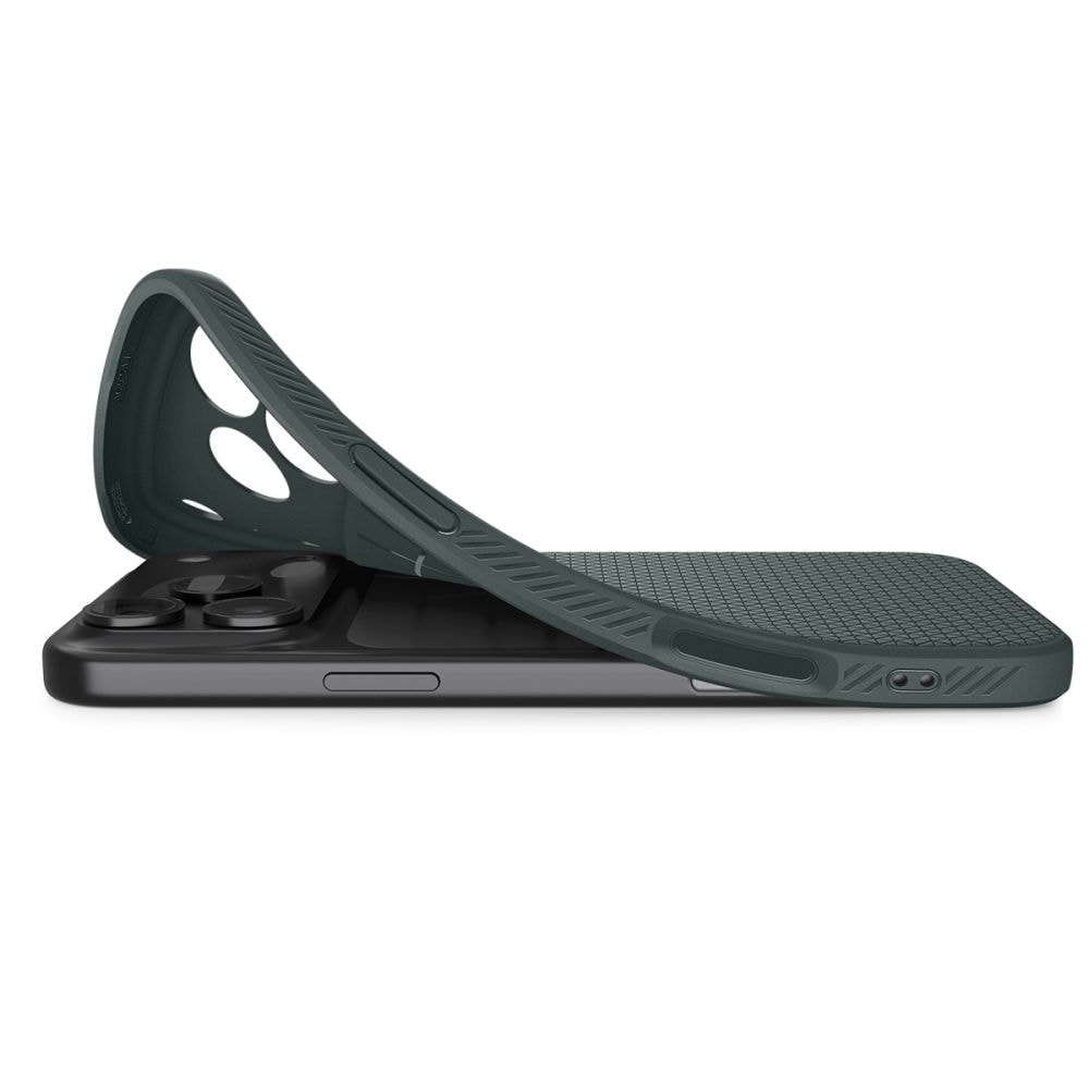 Spigen Liquid Air-taske til iPhone 17 Pro Max - Grøn