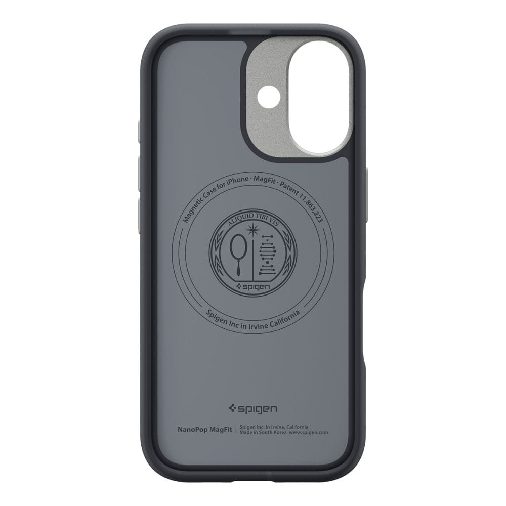 Spigen Nano Pop MagSafe-etui til iPhone 17 - Sort