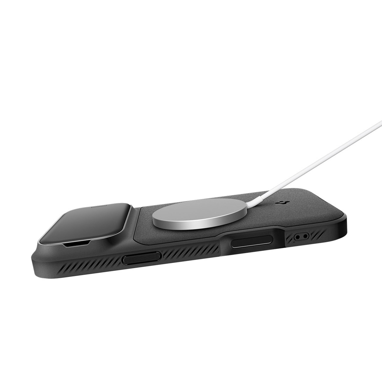 Spigen Optik Armor MagSafe-fodral för iPhone 17 Pro Max - Svart