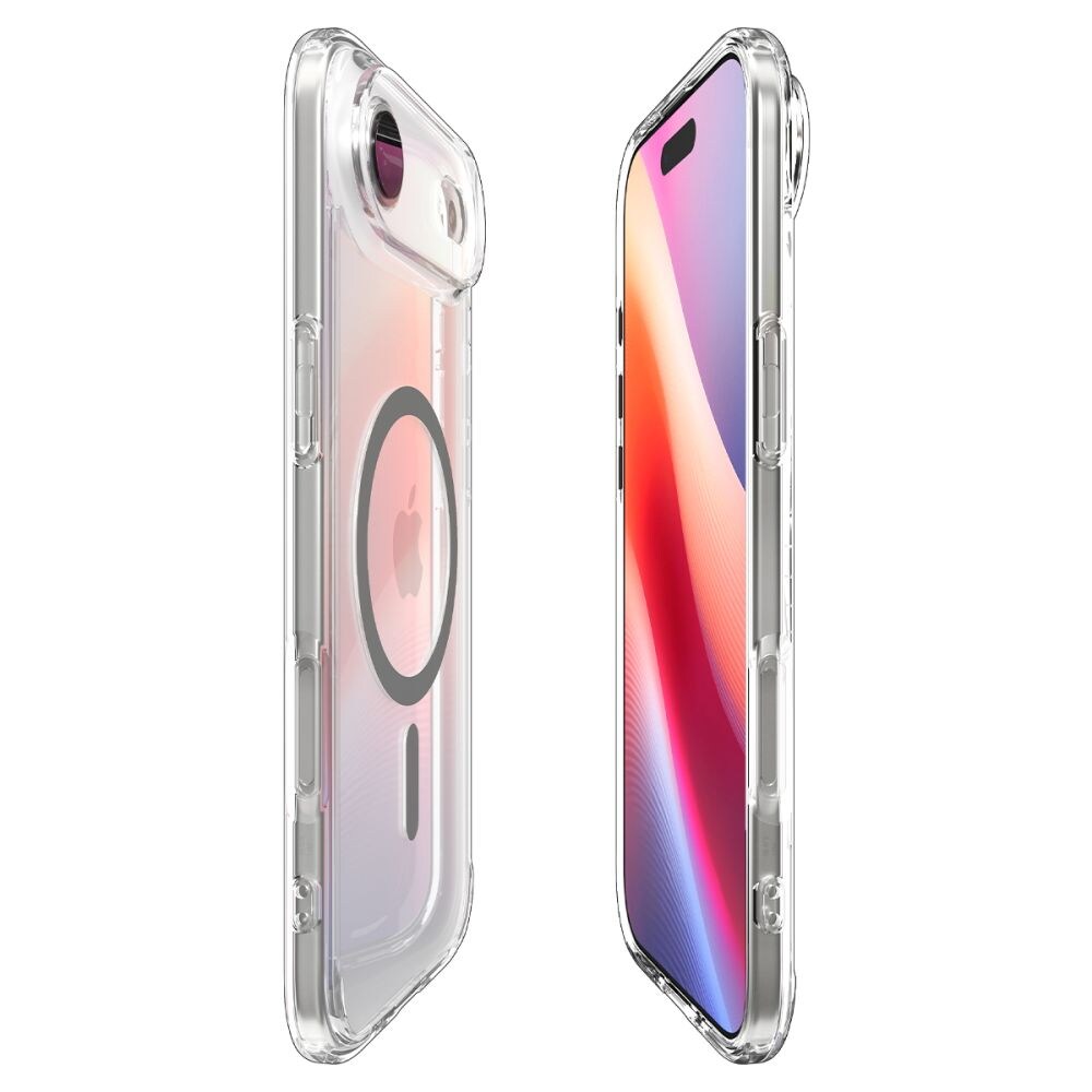 Spigen Ultra Hybrid MagSafe-etui til iPhone 17 Air - Klar grå