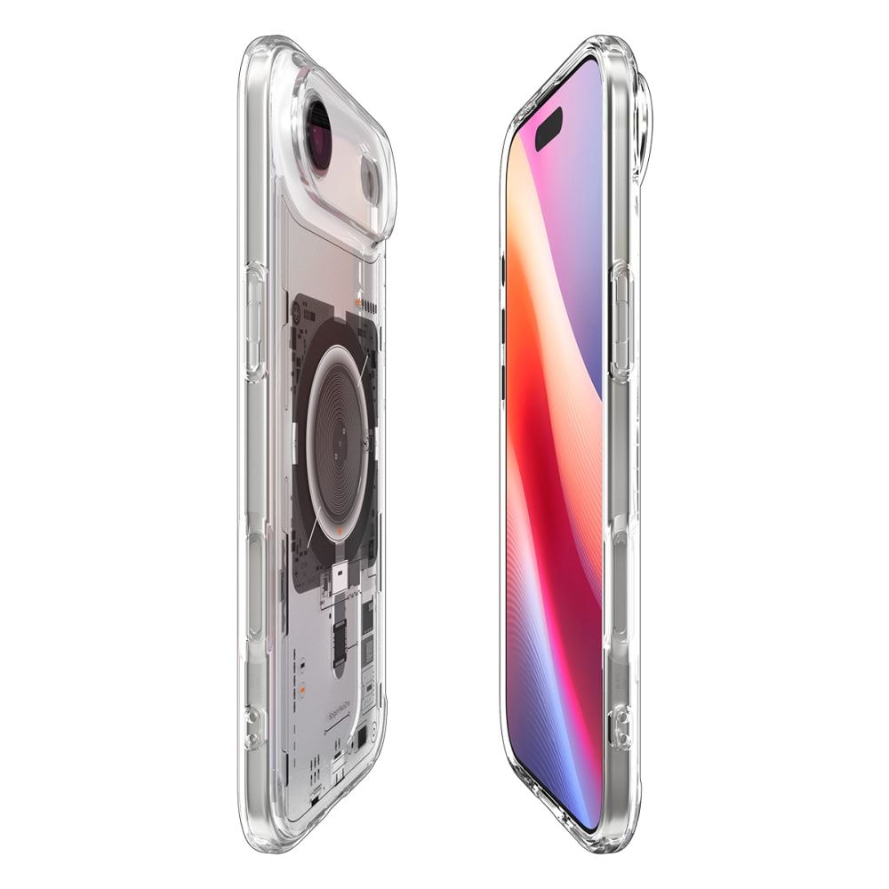 Spigen Ultra Hybrid MagSafe-fodral för iPhone 17 Air Neo One - Klar