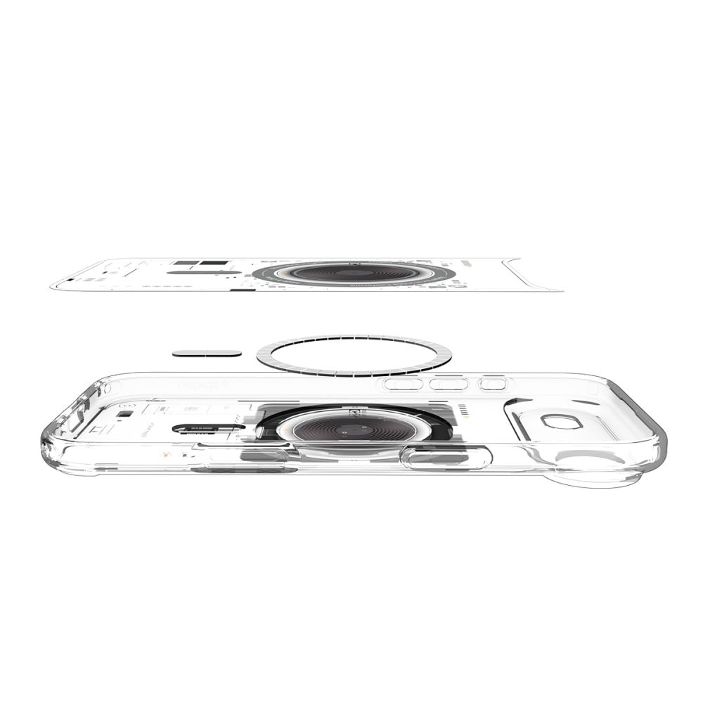 Spigen Ultra Hybrid MagSafe-fodral för iPhone 17 Air Neo One - Klar