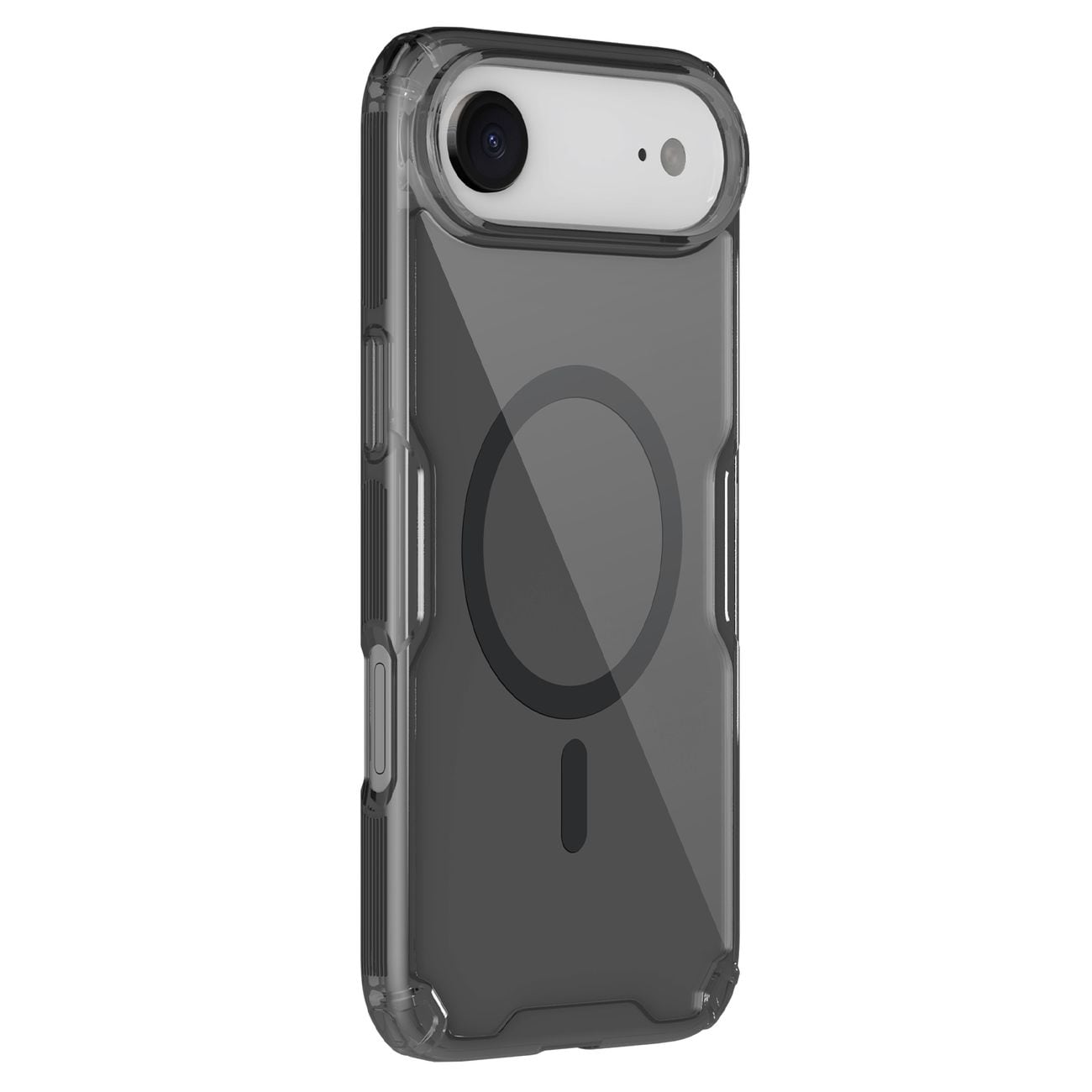 Nillkin Nature TPU Pro Magnetic Case Kompatibel med MagSafe til iPhone 17 Air - Gennemsigtig sort