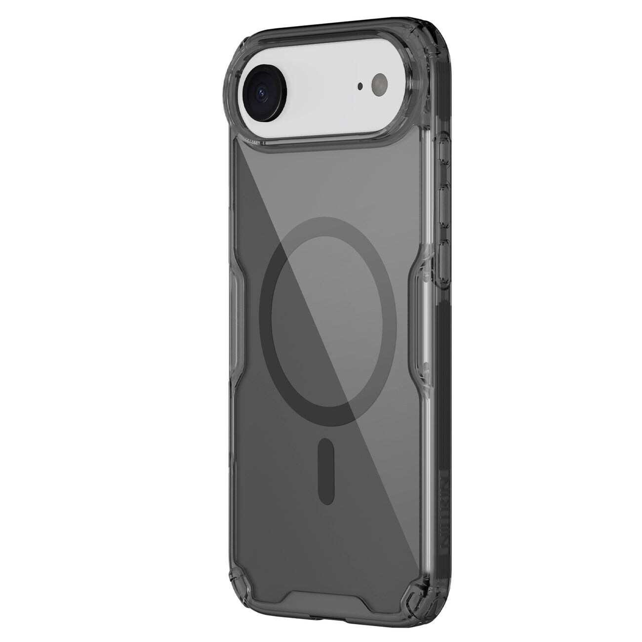 Nillkin Nature TPU Pro Magnetic Case Kompatibel med MagSafe til iPhone 17 Air - Gennemsigtig sort