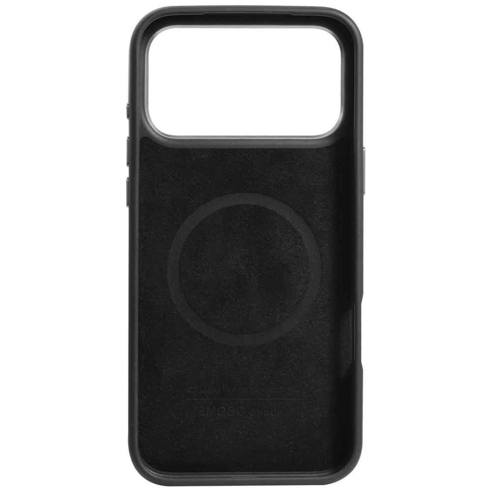 Audi A6 MagSafe-fodral i syntetiskt läder för iPhone 17 Pro Max - Svart