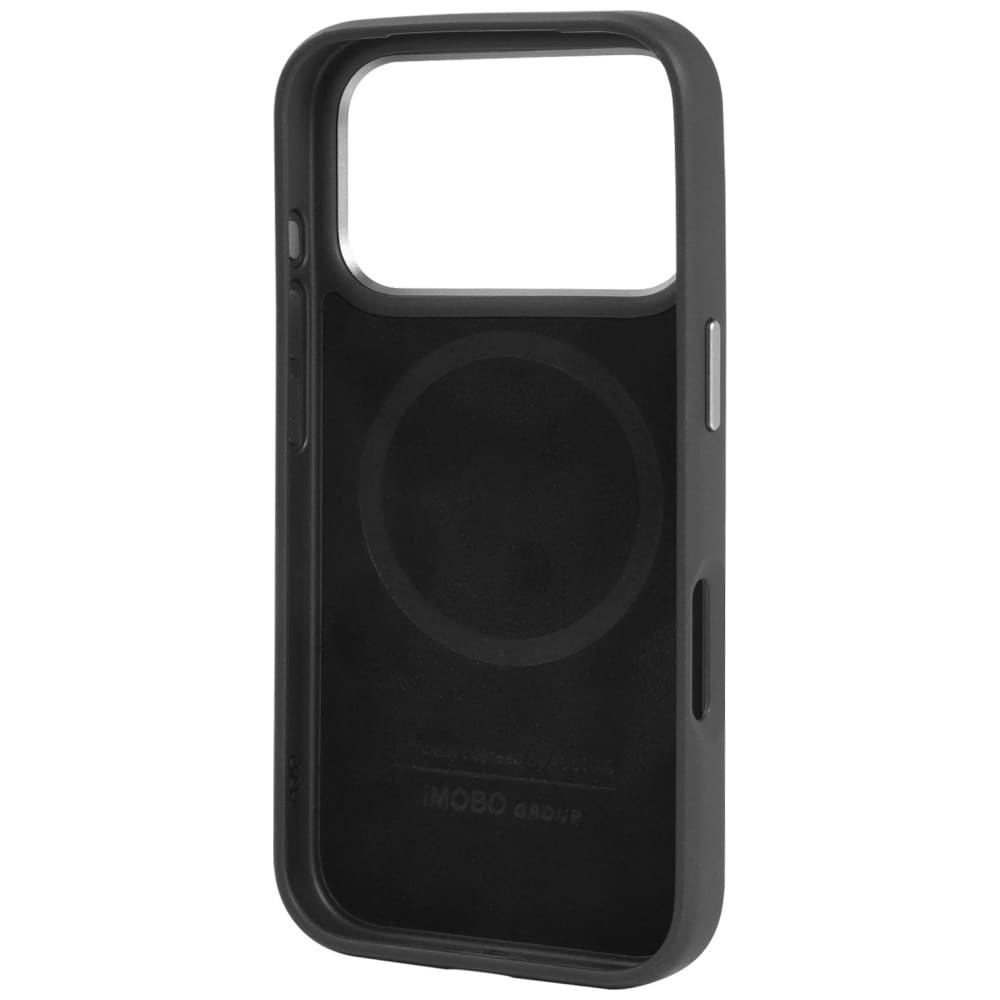 Audi A6 MagSafe-fodral i syntetiskt läder för iPhone 17 Pro - Svart