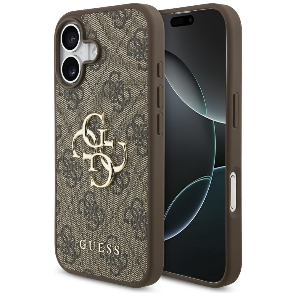 Guess 4G Big Logo-fodral för iPhone 17 - Brun