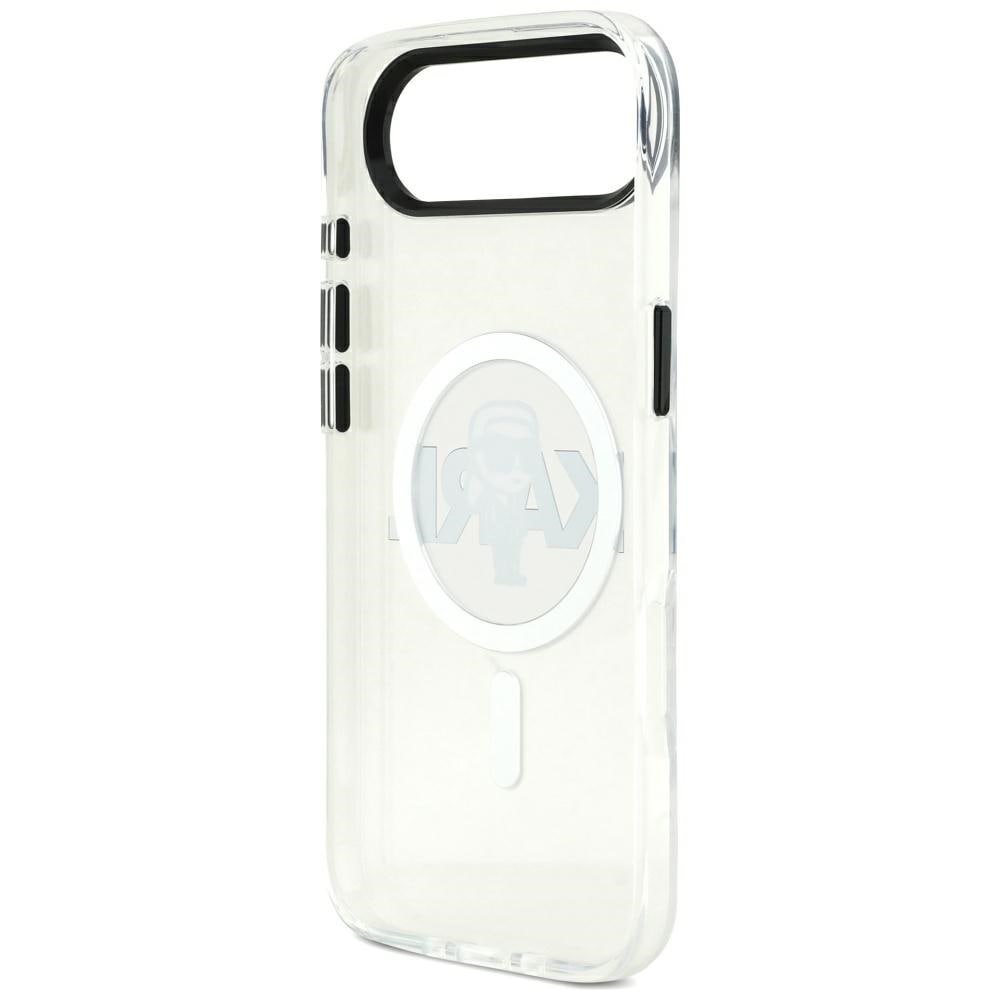Karl Lagerfeld IML Karl Sketch Logo MagSafe-etui til iPhone 17 Air - Transparent
