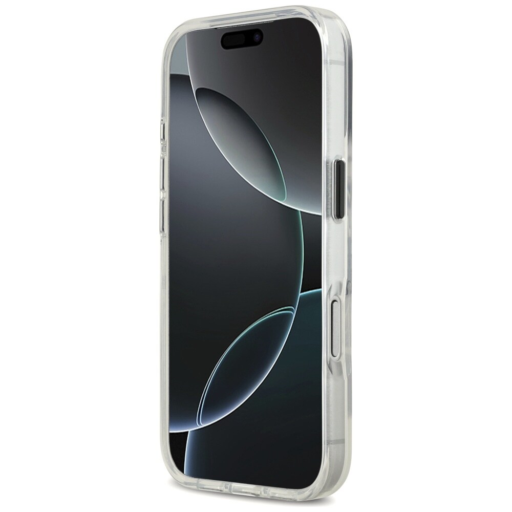 Karl Lagerfeld IML Karl Sketch Logo MagSafe-fodral för iPhone 17 Pro - Transparent