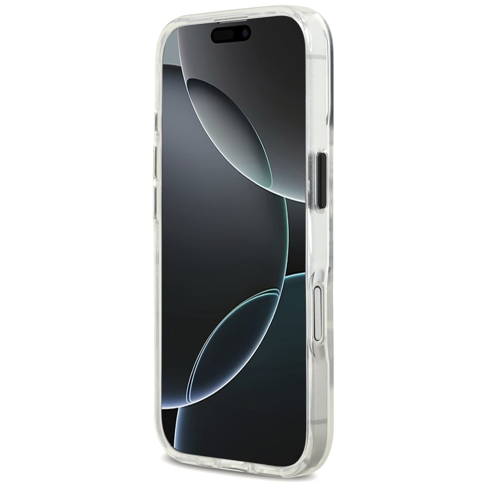 Karl Lagerfeld IML Karl Sketch Logo MagSafe-fodral för iPhone 17 - Transparent