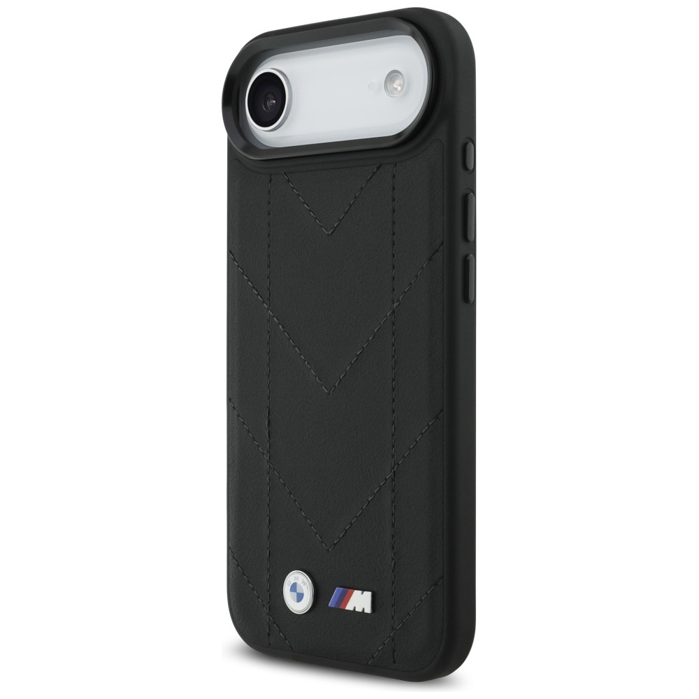 BMW M Quiltat MagSafe-fodral med logotyp för iPhone 17 Air - Svart