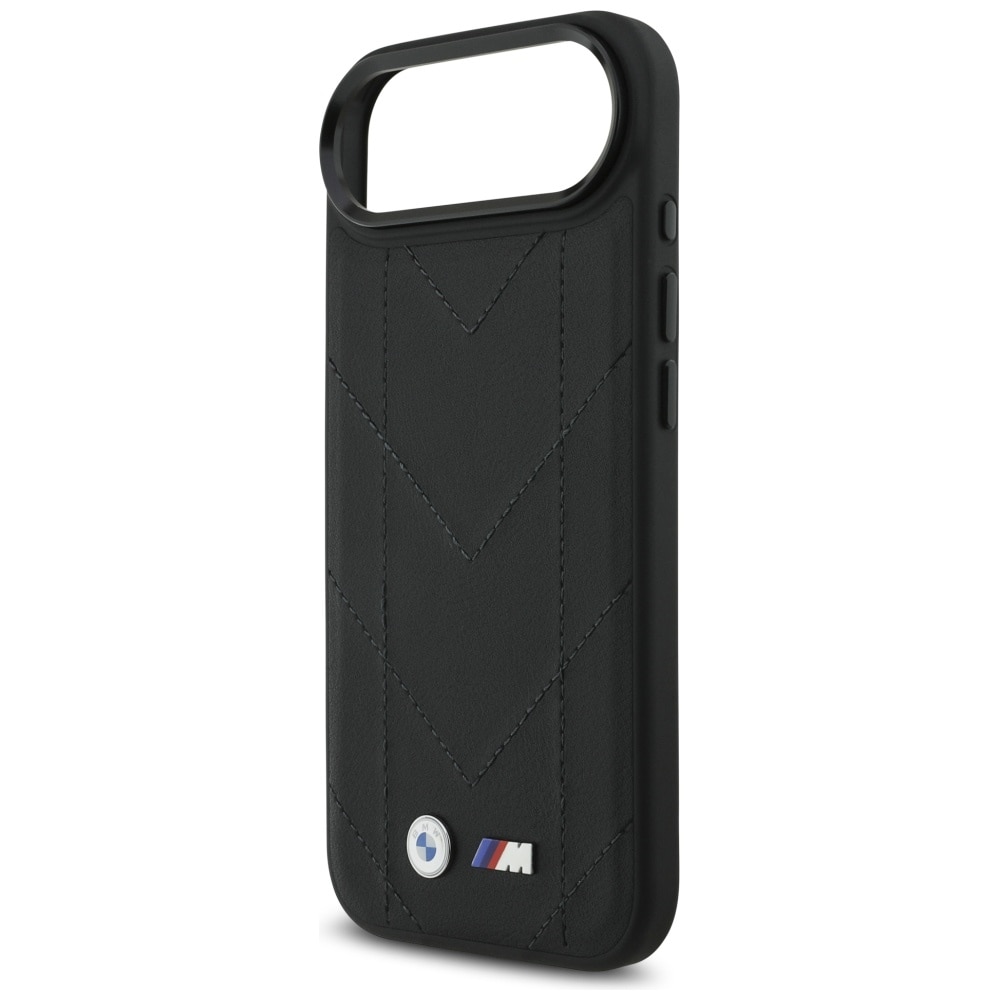 BMW M Quiltat MagSafe-fodral med logotyp för iPhone 17 Air - Svart