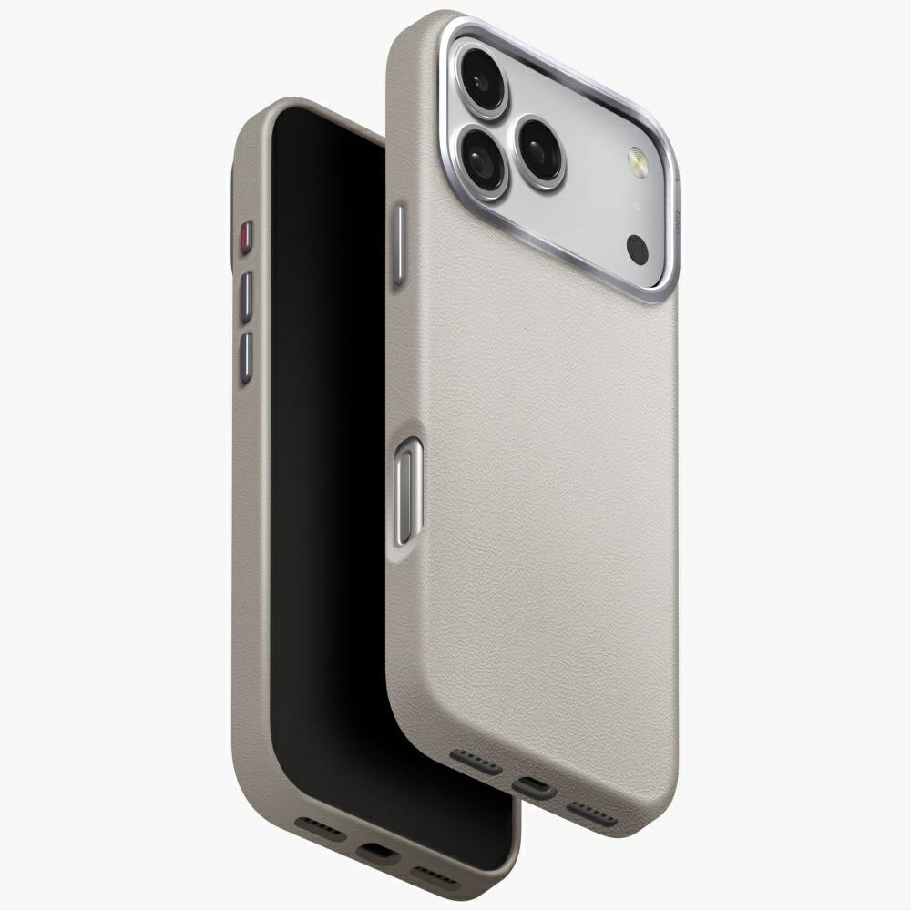 Uniq Lyden iPhone 17 Pro Max Magclick laddningsfodral - Grå
