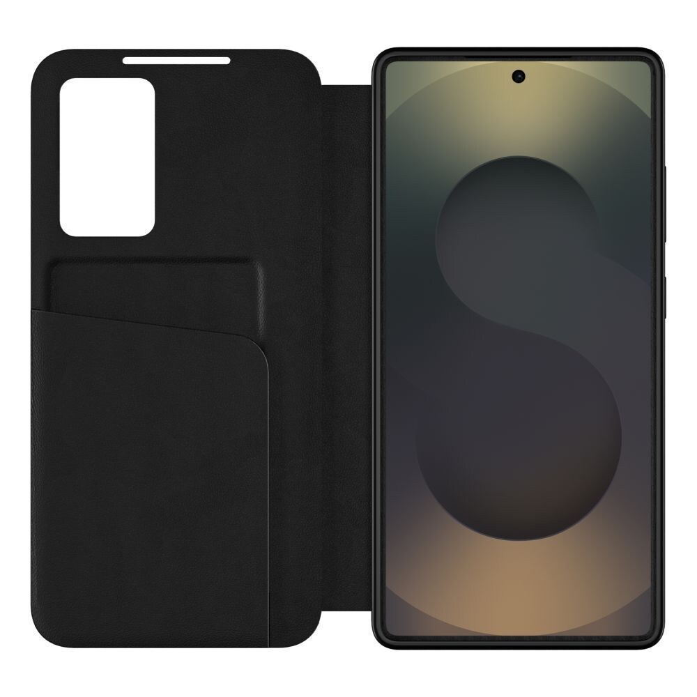 Tech-Protect Smart Wallet-etui til Samsung Galaxy S25 FE - mat sort