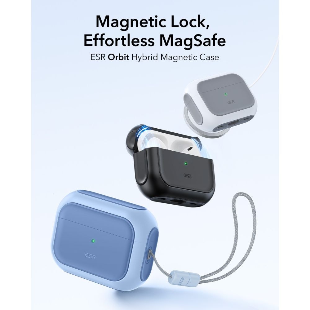 ESR Orbit Halolock MagSafe-fodral för AirPods Pro - blå
