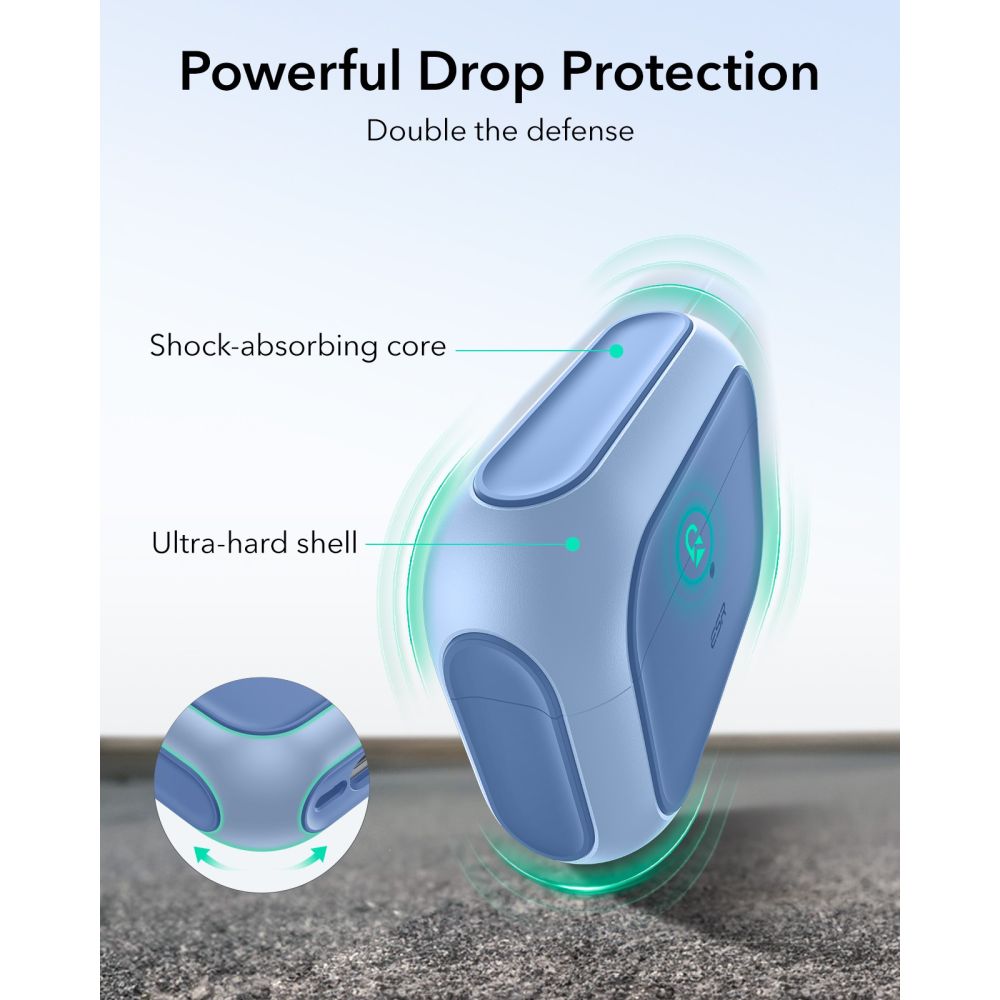 ESR Orbit Halolock MagSafe-fodral för AirPods Pro - blå
