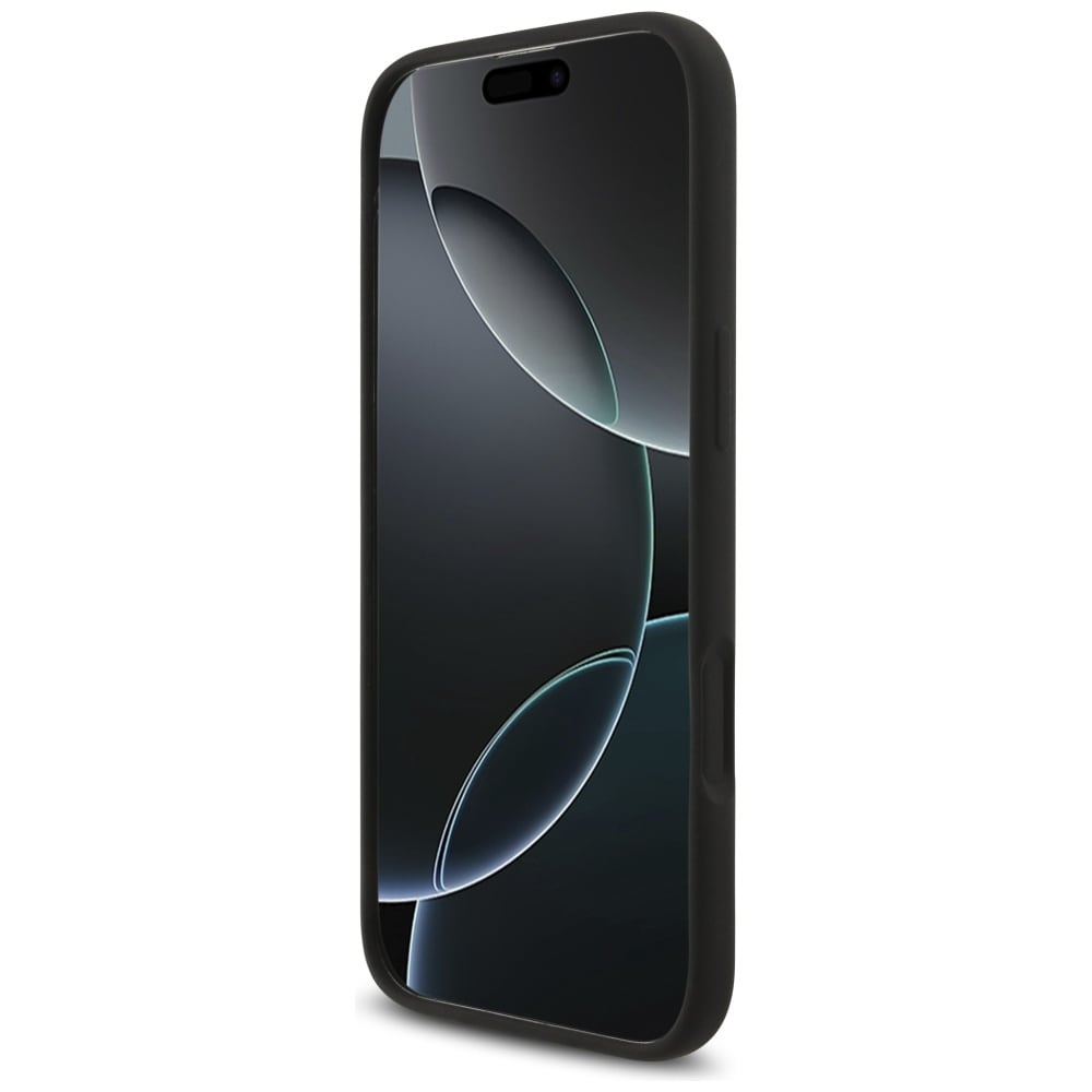 Guess Silikon Big 4G Script fodral för iPhone Air - svart