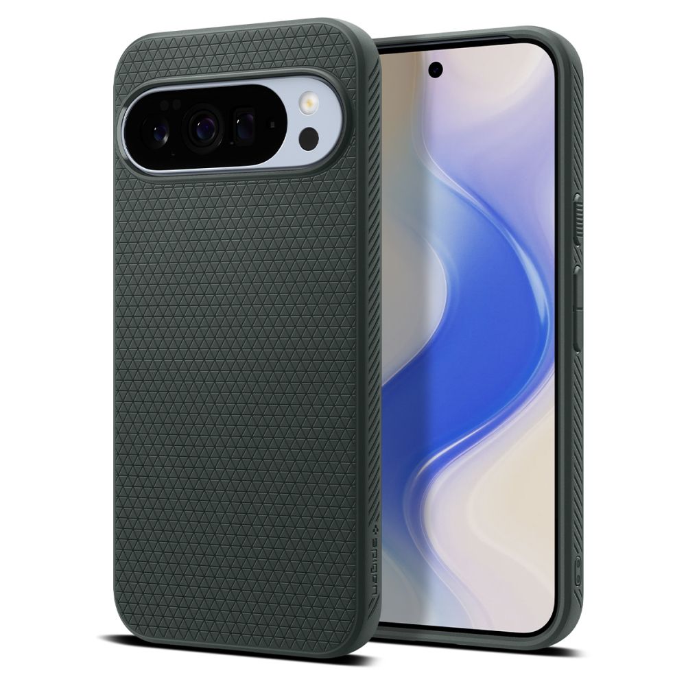 Spigen Liquid Air Mag MagSafe-etui til Google Pixel 10 Pro XL - Grøn