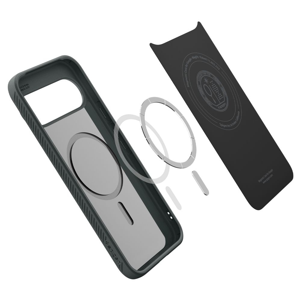 Spigen Liquid Air Mag MagSafe-etui til Google Pixel 10 Pro XL - Grøn