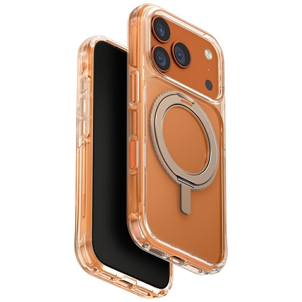 Uniq Swivix roterande kickstand 360-fodral för iPhone 17 Pro - Guld