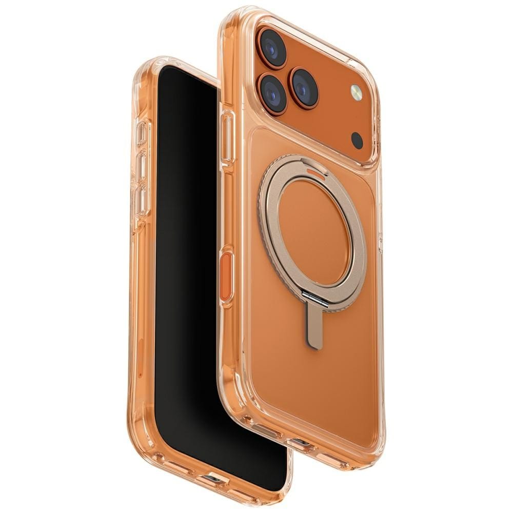 Uniq Swivix roterande kickstand 360-fodral för iPhone 17 Pro Max - Guld