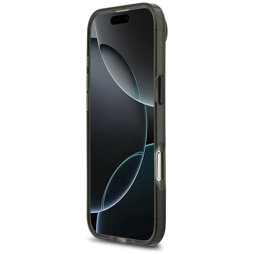 BMW M IML Metallknappar Trikolora linjer MagSafe-fodral för iPhone Air - Grå