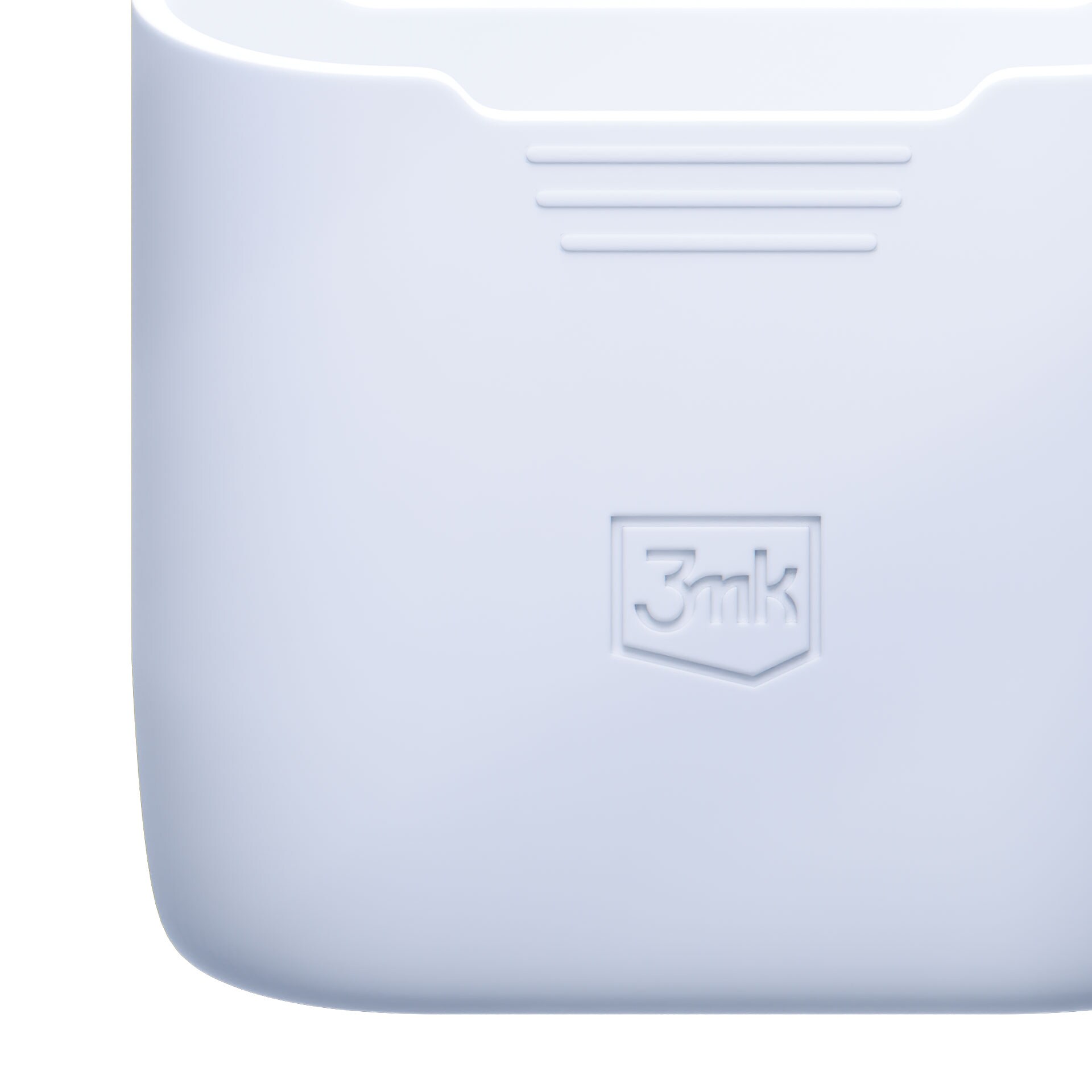 3mk AirPods-fodral i silikon för AirPods Pro 3 - Vit