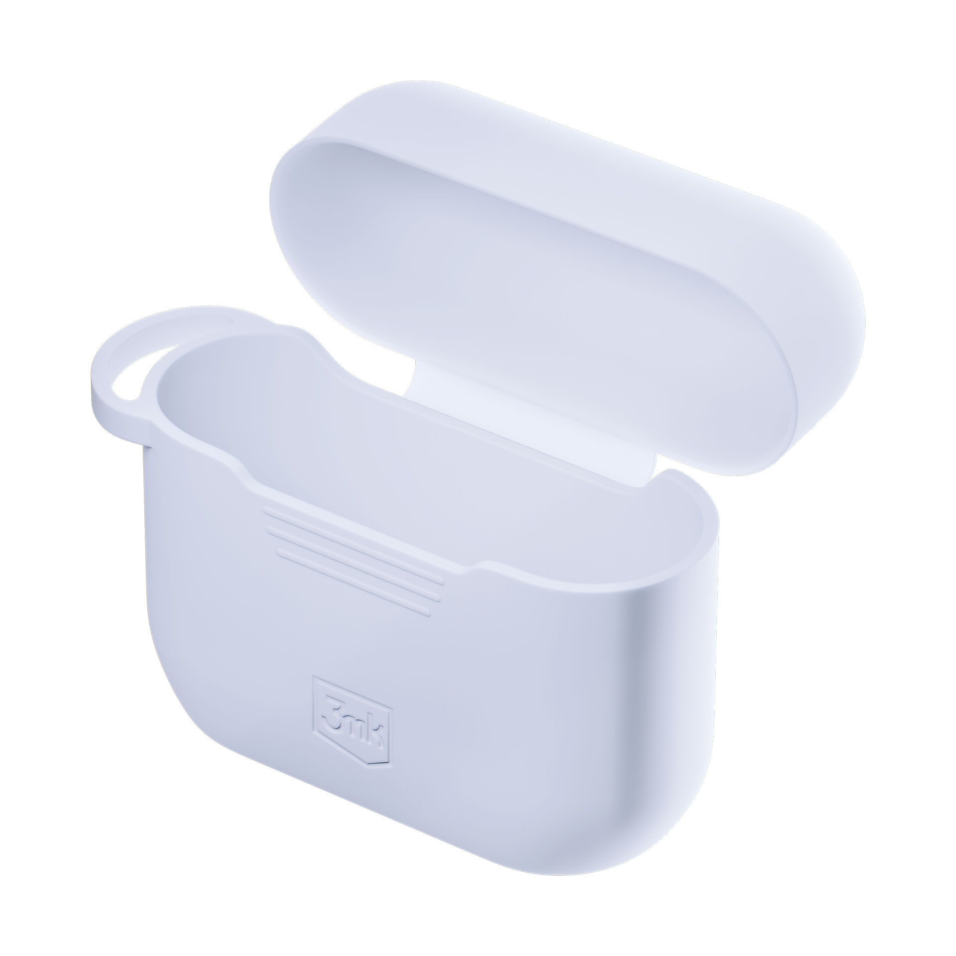 3mk AirPods-fodral i silikon för AirPods Pro 3 - Vit