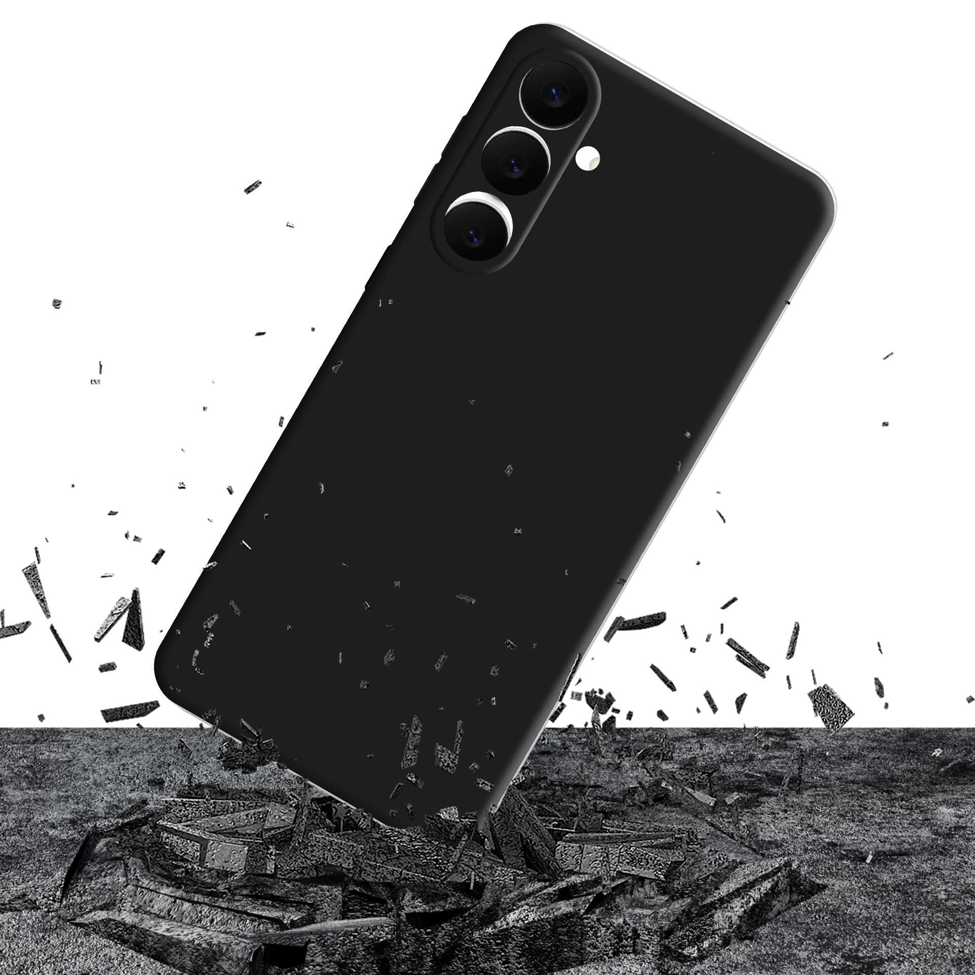 3mk Matt Case Pro til Samsung Galaxy S25 FE - mat sort