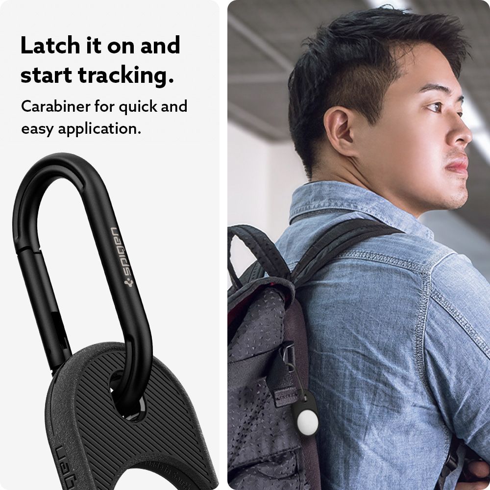 Spigen Vault-etui til Apple AirTag - mat sort