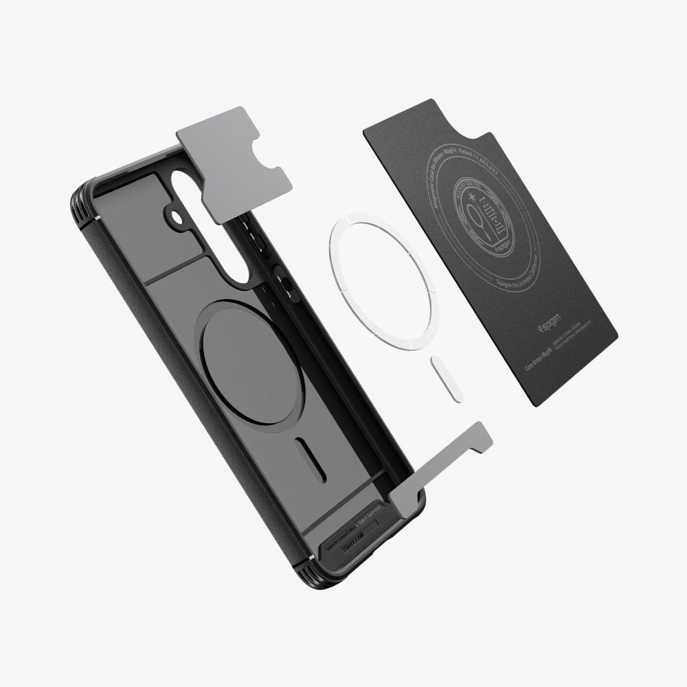 Spigen Core Armor Mag MagSafe-etui til Samsung Galaxy S25 FE - mat sort