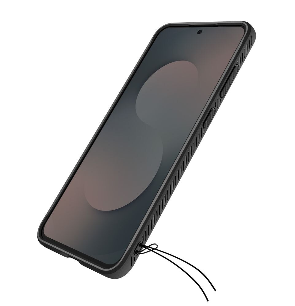 Spigen Robust skyddsfodral för Samsung Galaxy S25 FE - matt svart