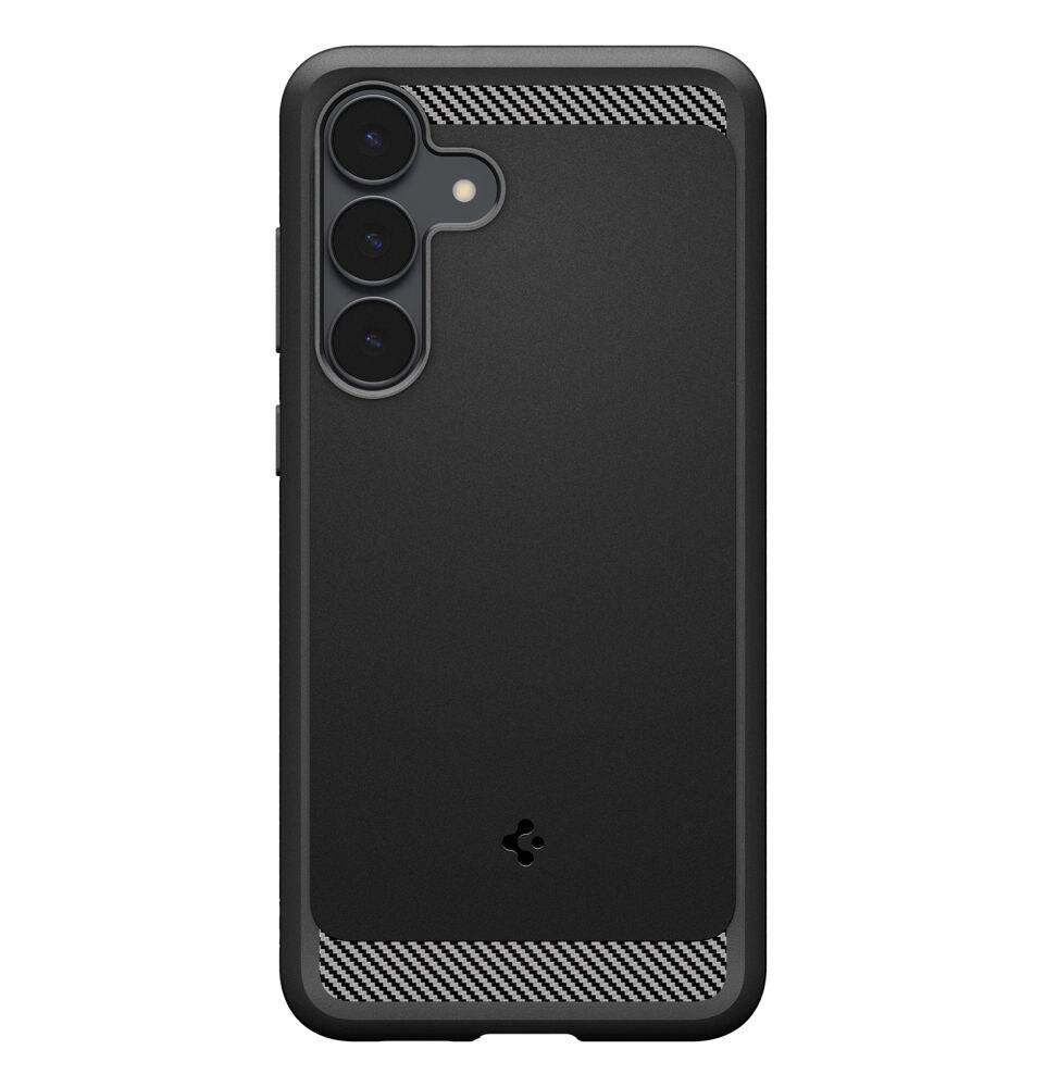 Spigen Robust skyddsfodral för Samsung Galaxy S25 FE - matt svart